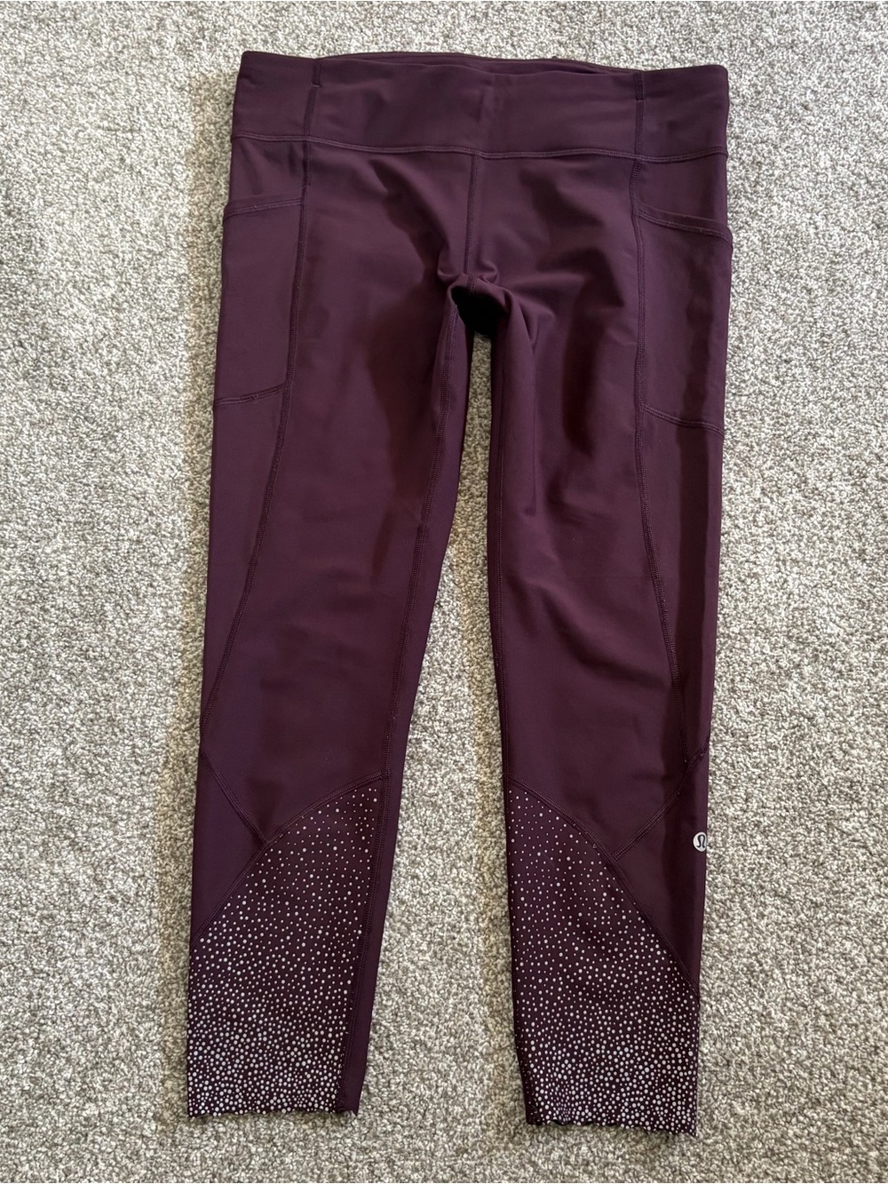 EUC! LULULEMON Tight Stuff Tight II Women’s Size 12 Leggings